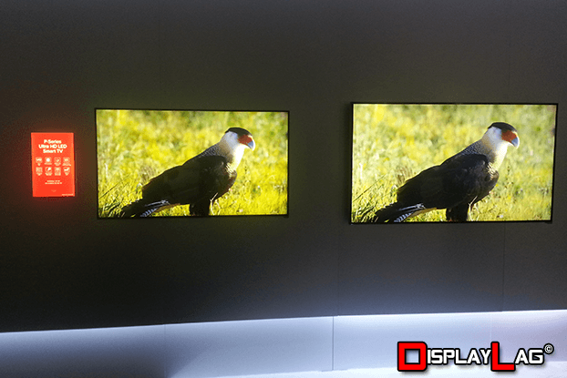 Vizio's P-Series is a definite upgrade over the M-Series, offering 4K Ultra HD resolution, HDMI 2.0, 64 active LED zones, and native 120 fps input via HDMI for serious gamers!
