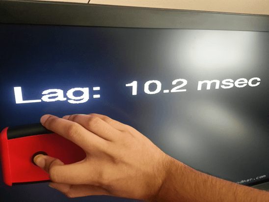 The BenQ RL2455HM has an average input lag of approximately 10ms under RTS 1 mode, falling under our highest