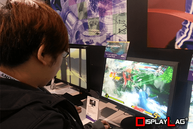 Evil Geniuses sent out professional fighting game player Justin Wong to show off what the RL2460HT was about. Armed with a copy of Ultimate Marvel vs. Capcom 3, Justin was taking on all challengers.