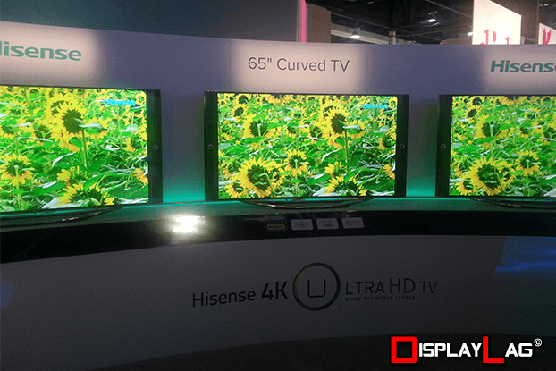 Curved HDTVs were an absolute force at CES 2014, and Hisense wasn't an exception.